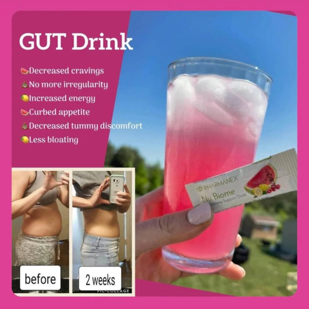 NuSkin: Nu Biome Gut Drink 30pk