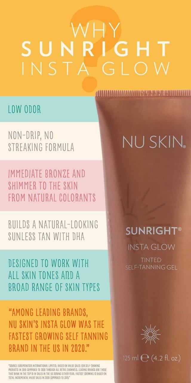 NuSkin: Sunright Insta Glow Tinted Self-Tanning Gel