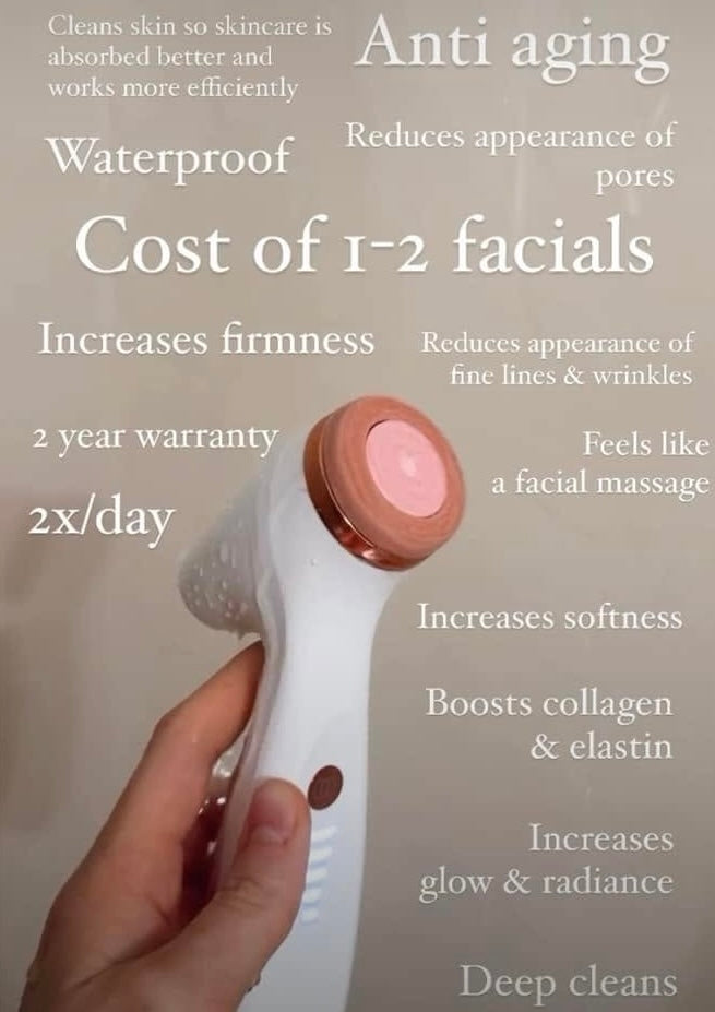 NuSkin: ageLOC LumiSpa iO + Normal/Combo Cleanser - rose gold or blue