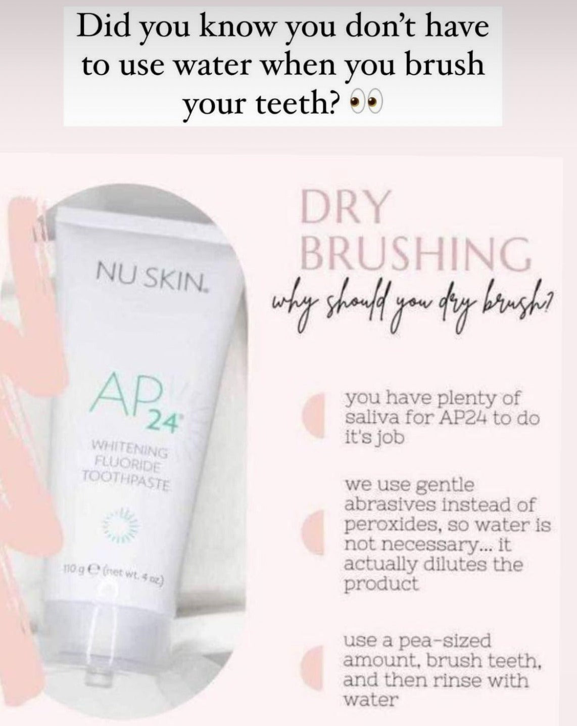 NuSkin: AP 24 Whitening Toothpaste - 1 for $18
