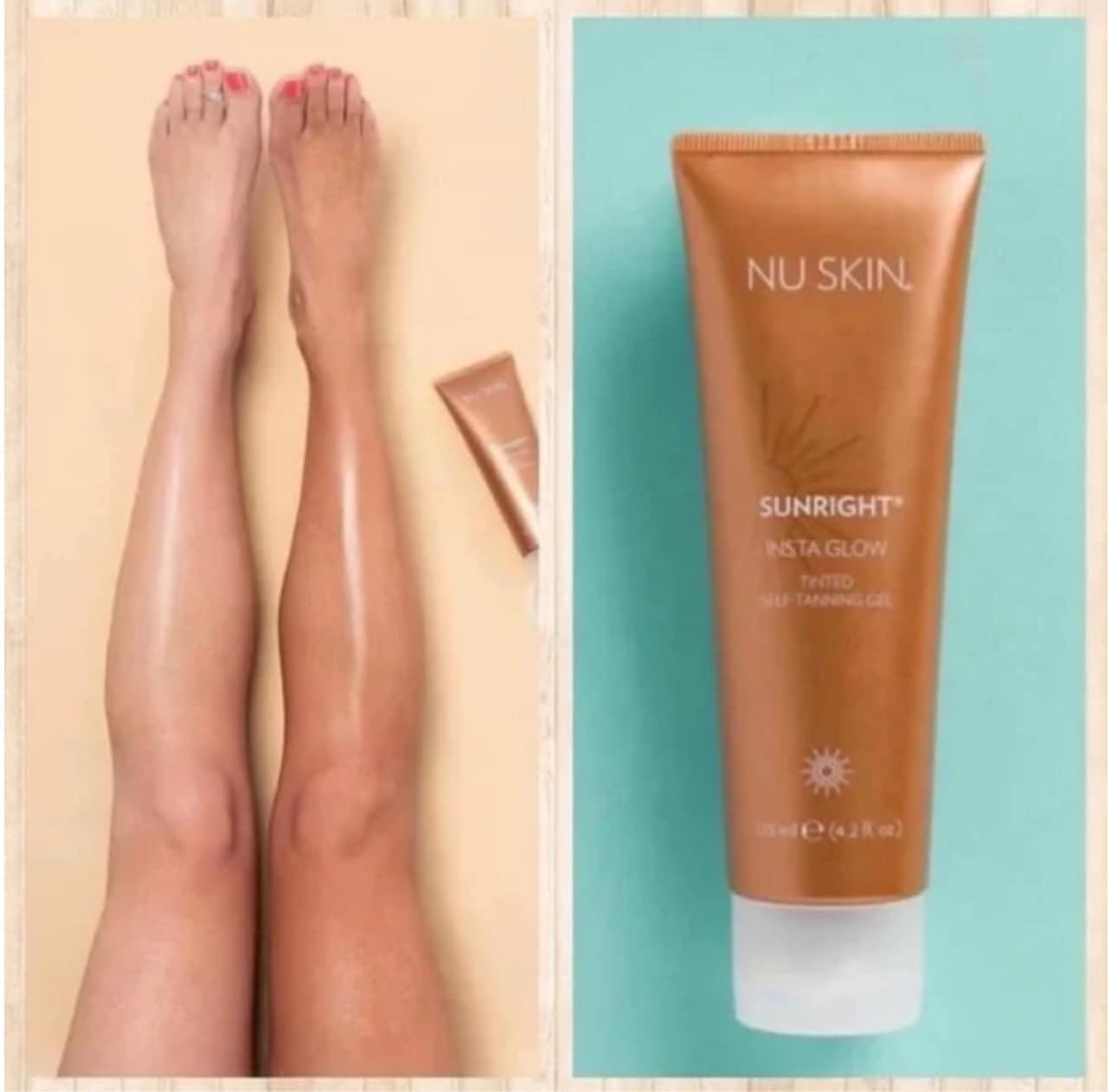 NuSkin: Sunright Insta Glow Tinted Self-Tanning Gel