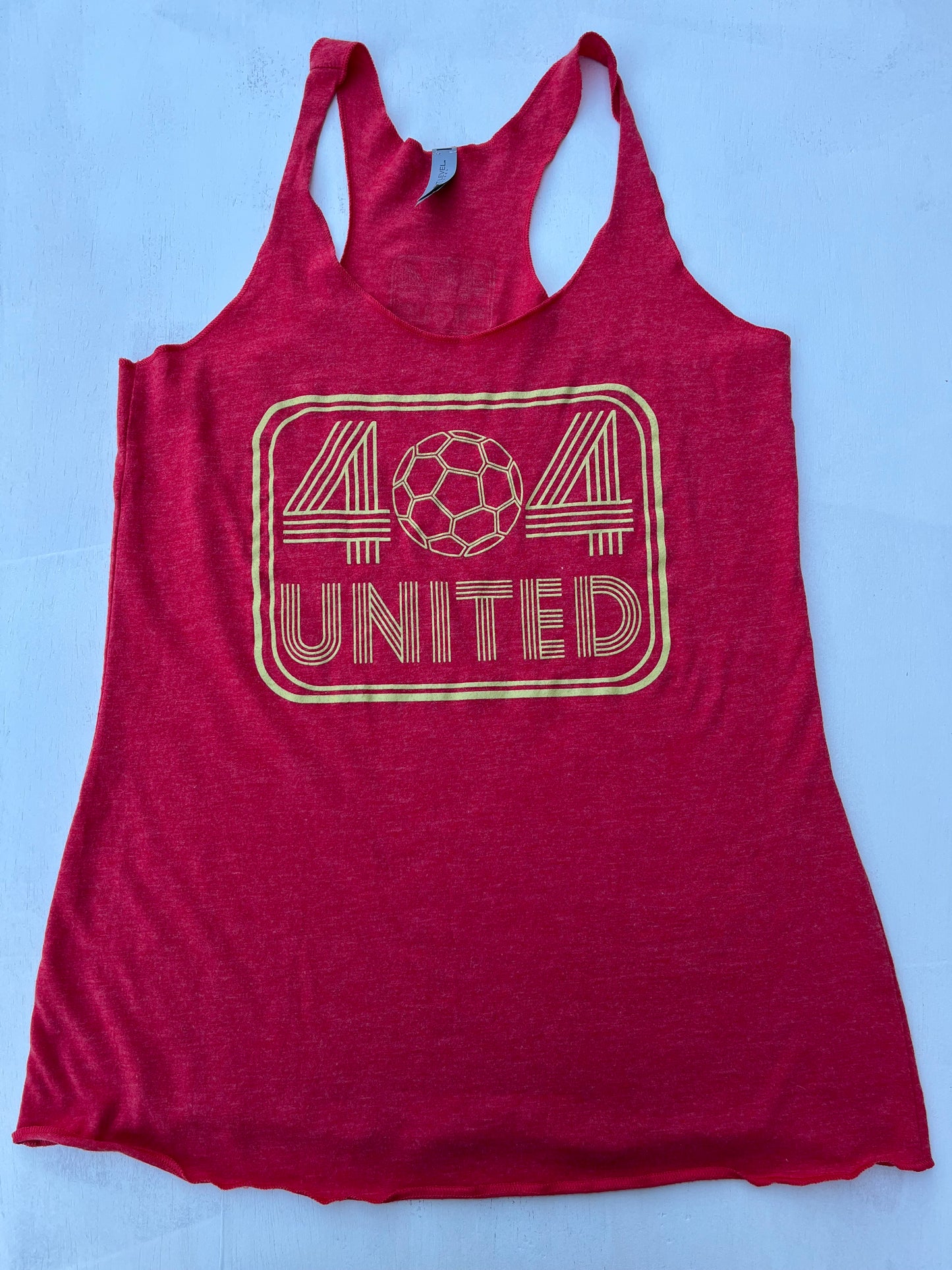 404 United Red Ladies' Racerback Tank