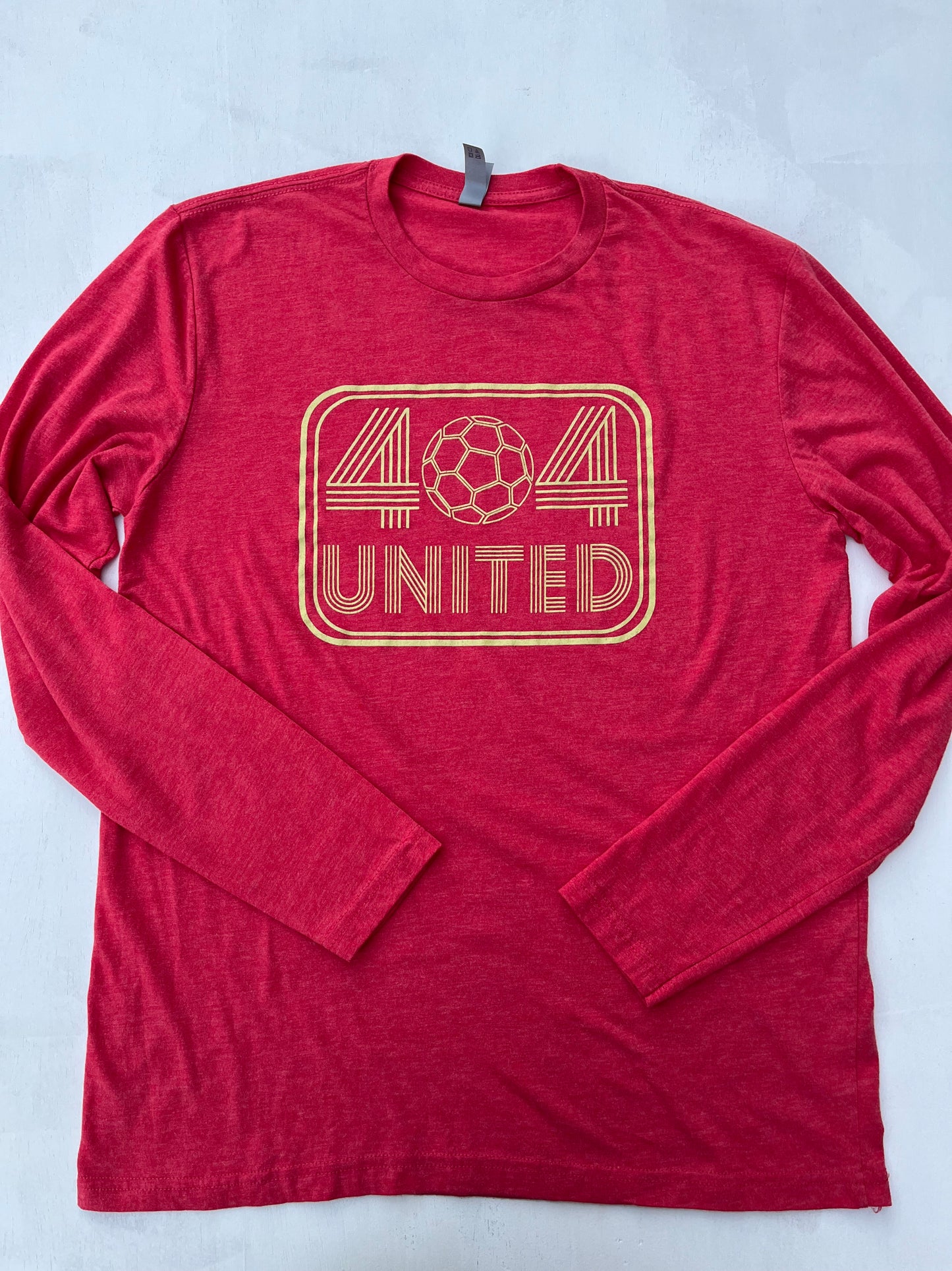 Guys: 404 United Red Long Sleeve