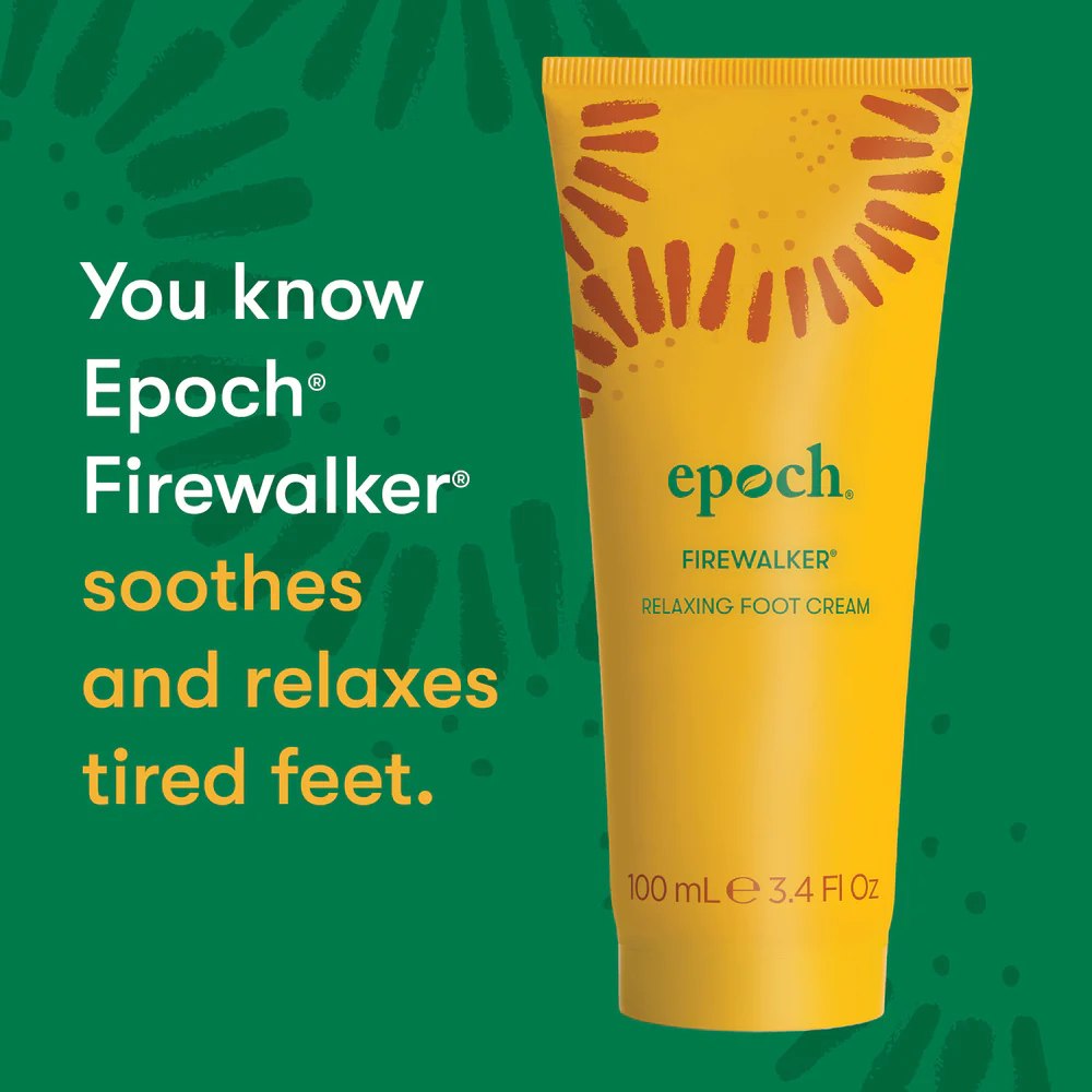 NuSkin: Epoch Firewalker Foot Cream