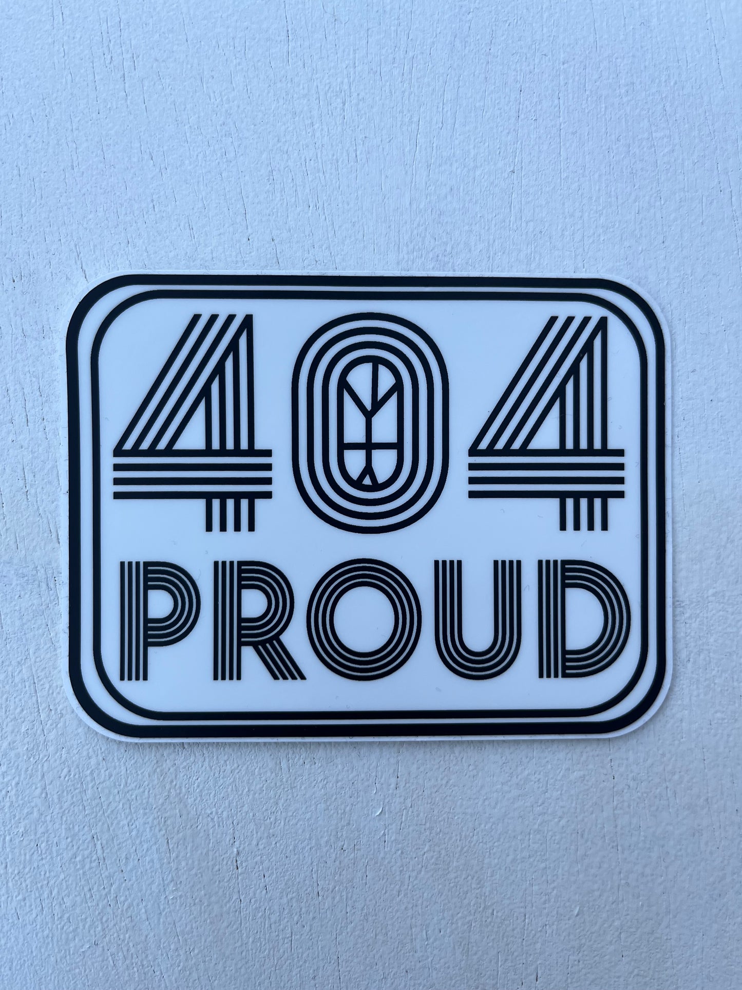 404 Proud Logo Sticker