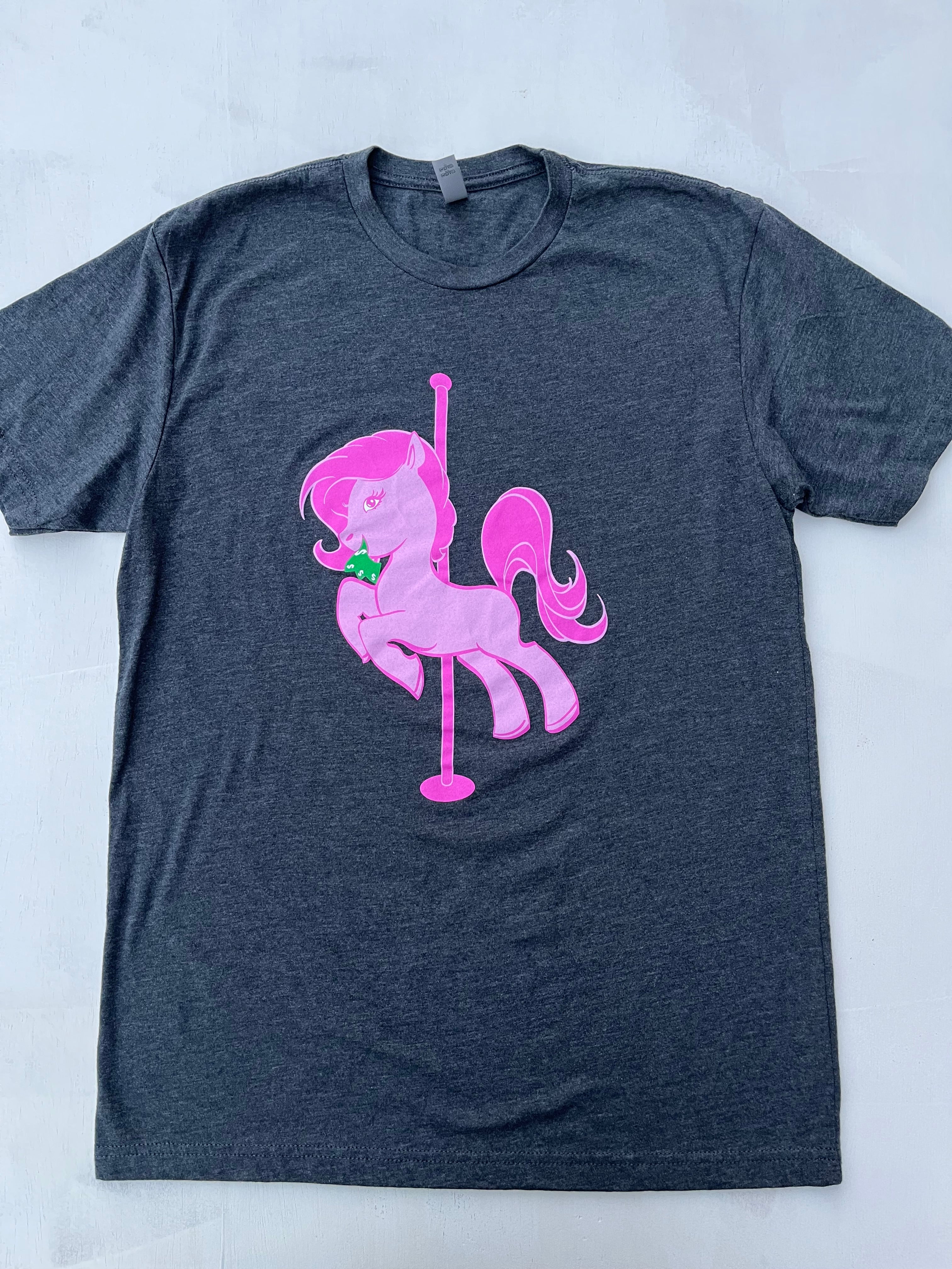 Pink hot sale pony shirt