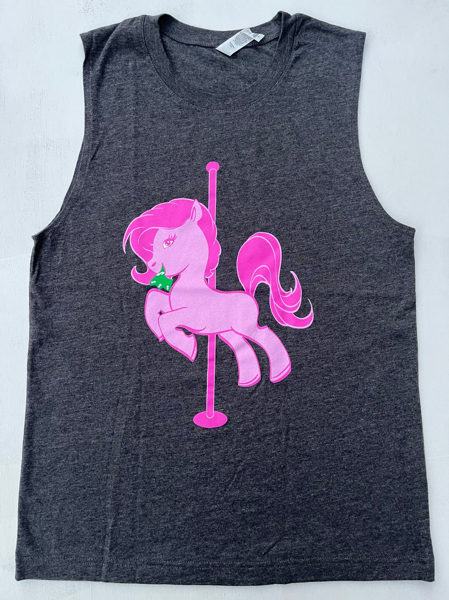 The Pink Pony Muscle Tank (Men's/Unisex)